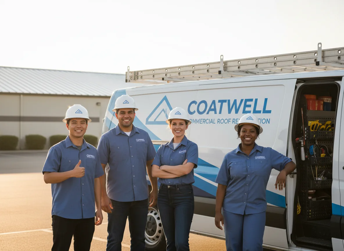 Commercial roof coating company in Linton, ND